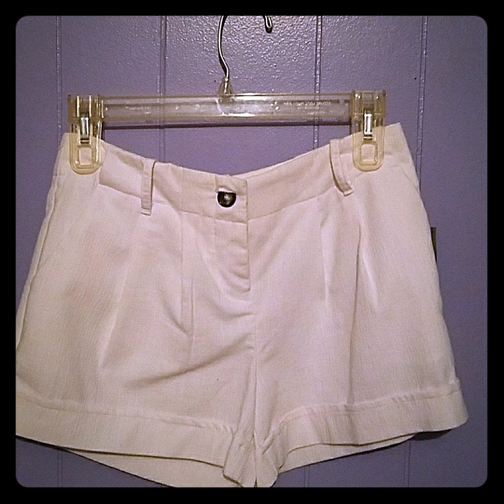 White shorts